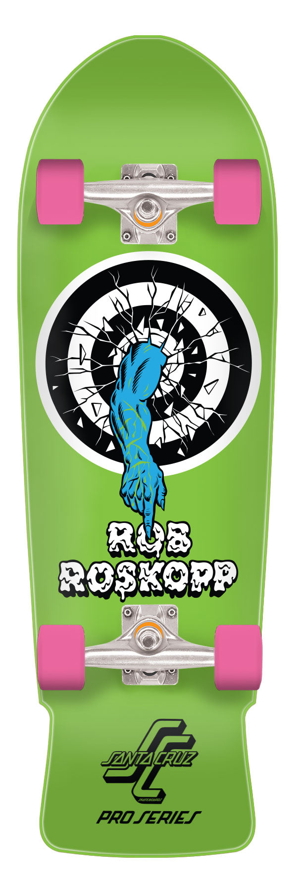 Roskopp One Reissue Santa Cruz Premium Complete Skateboard Cruiser