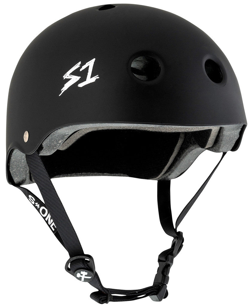 S-One S1 Lifer Helmet - Skateboard/ Bike Black Matte