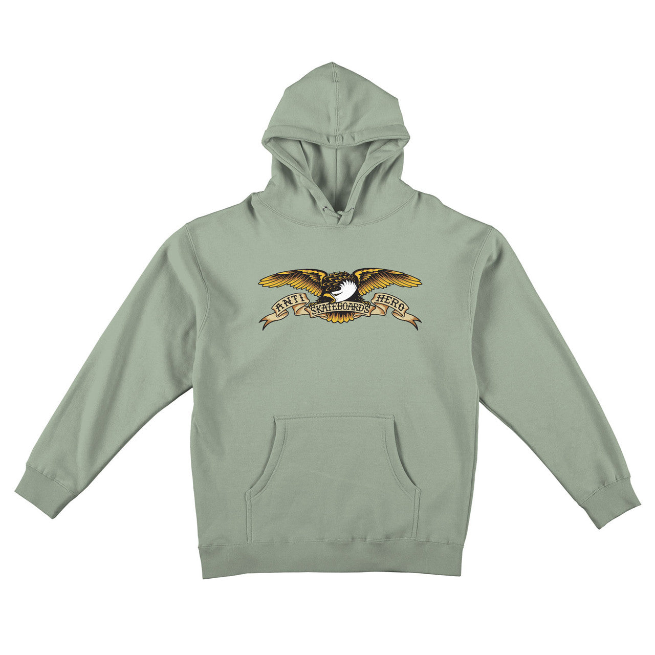 Anti Hero Skateboards Hoodie Eagle Pullover Dusty Sage/Black