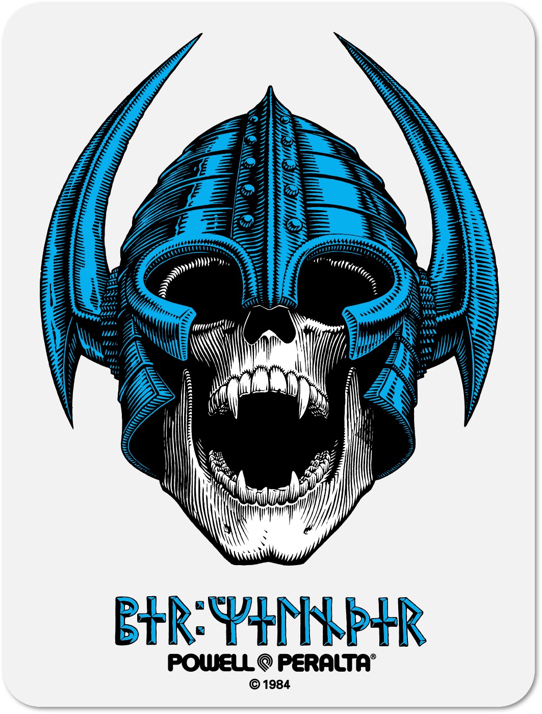 Per Welinder Nordic Skull Old School Reissue Sticker