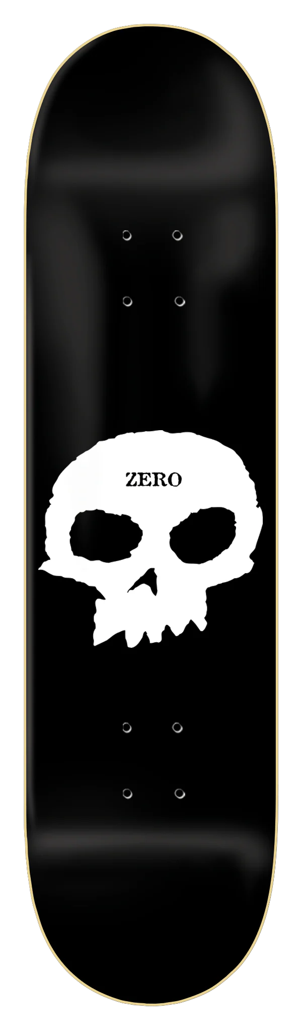ZERO TEAM SINGLE SKULL SKATEBOARD DECK 9.00