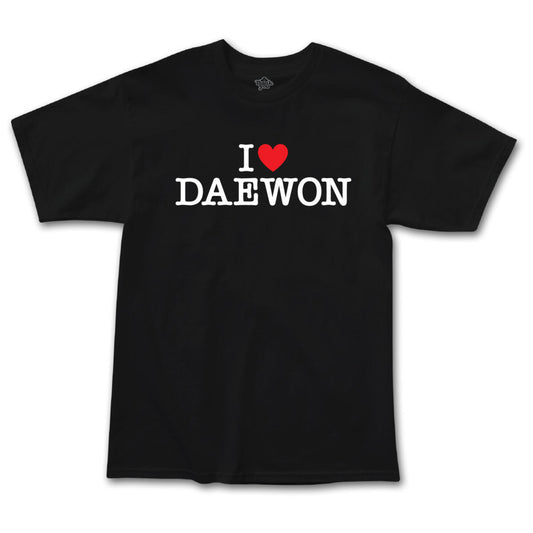Thank You I Heart Daewon T-Shirt (Black)