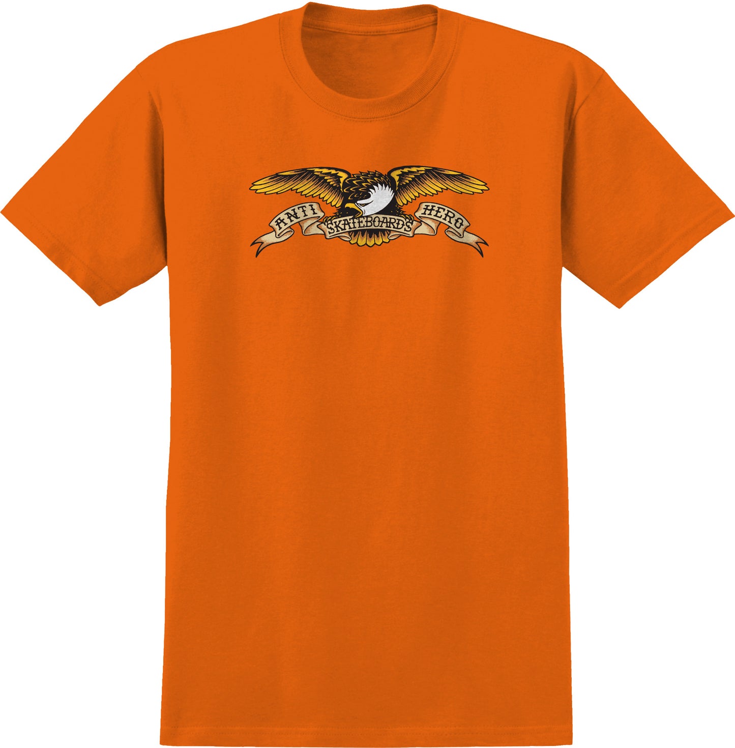 Antihero Skateboards Eagle T-Shirt (Orange)