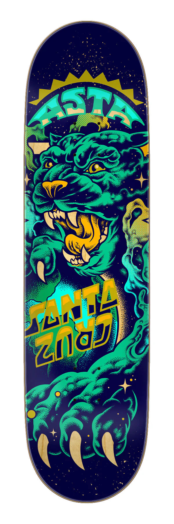 Asta Space Cat Twin Pro 8.2in x 31.6in Santa Cruz Deck