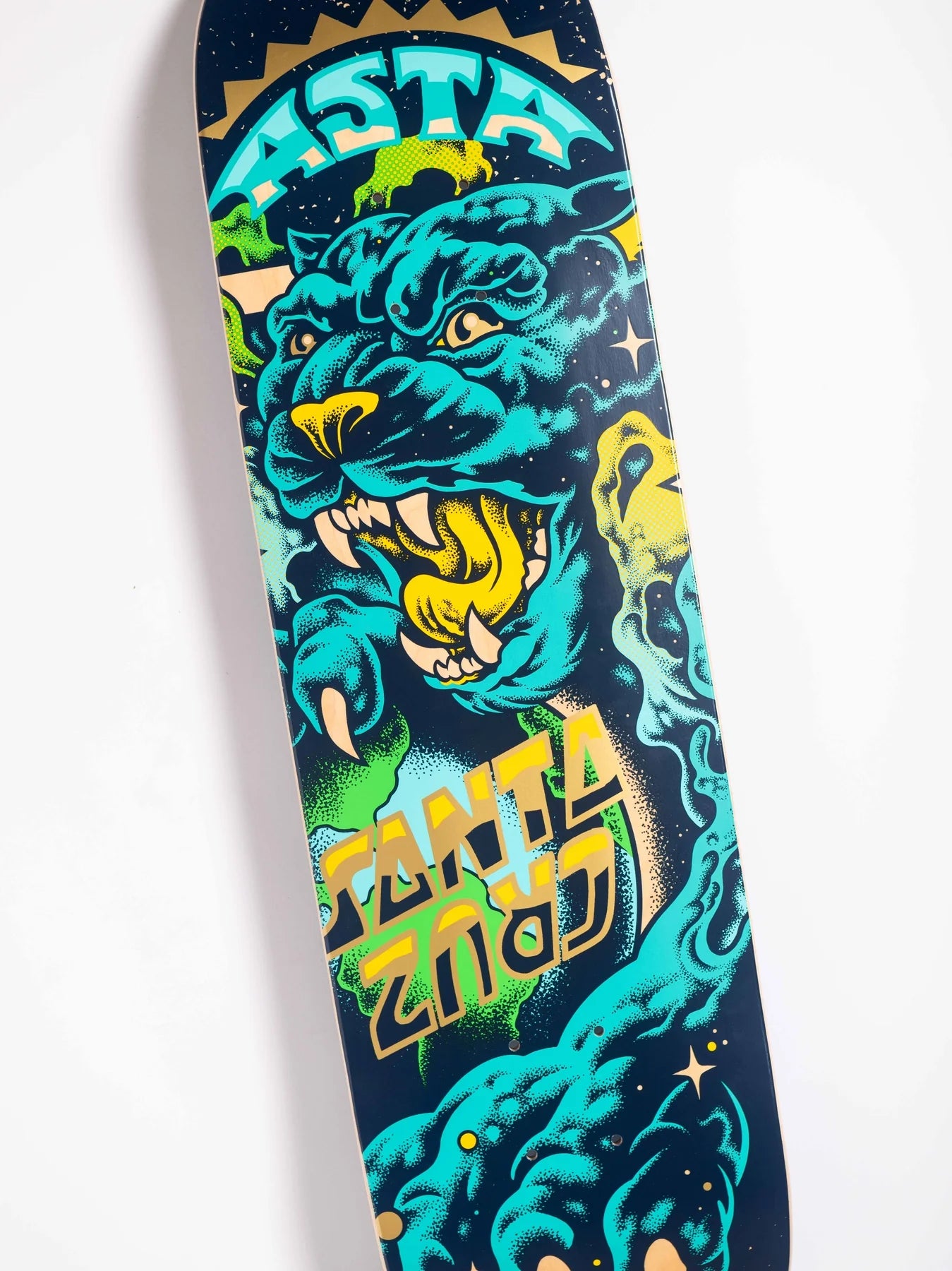 Asta Space Cat Twin Pro 8.2in x 31.6in Santa Cruz Deck