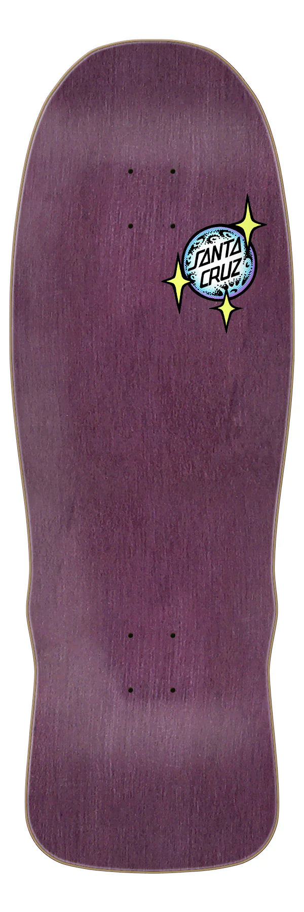 10.35in Winkowski Cosmic Santa Cruz Shaped Skateboard Deck