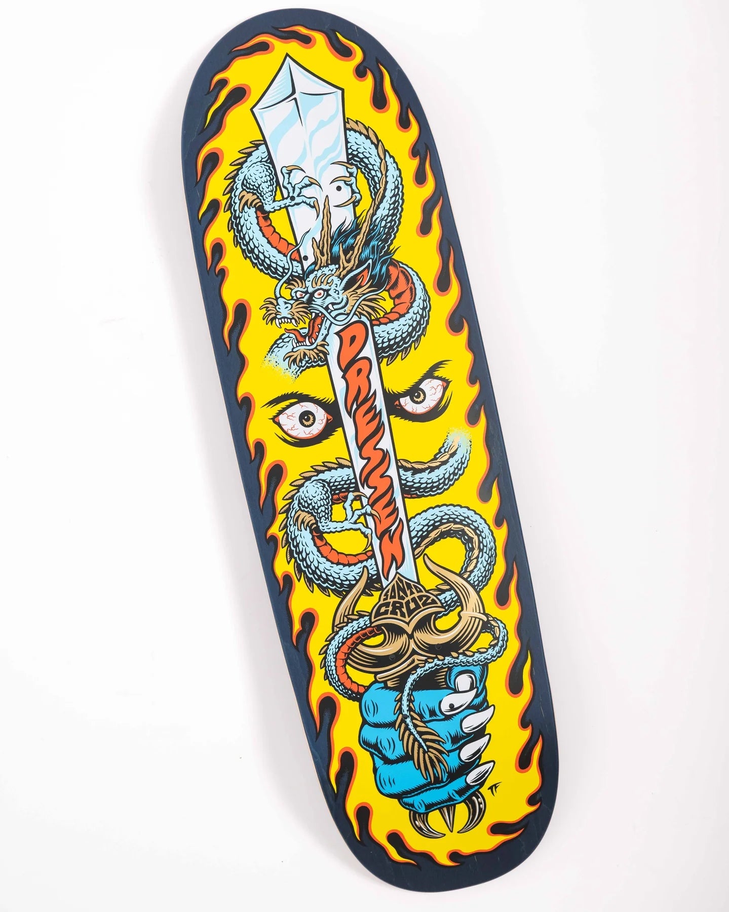 Dressen Sword Pro Shaped 9.25in x 31.95in Santa Cruz Decks