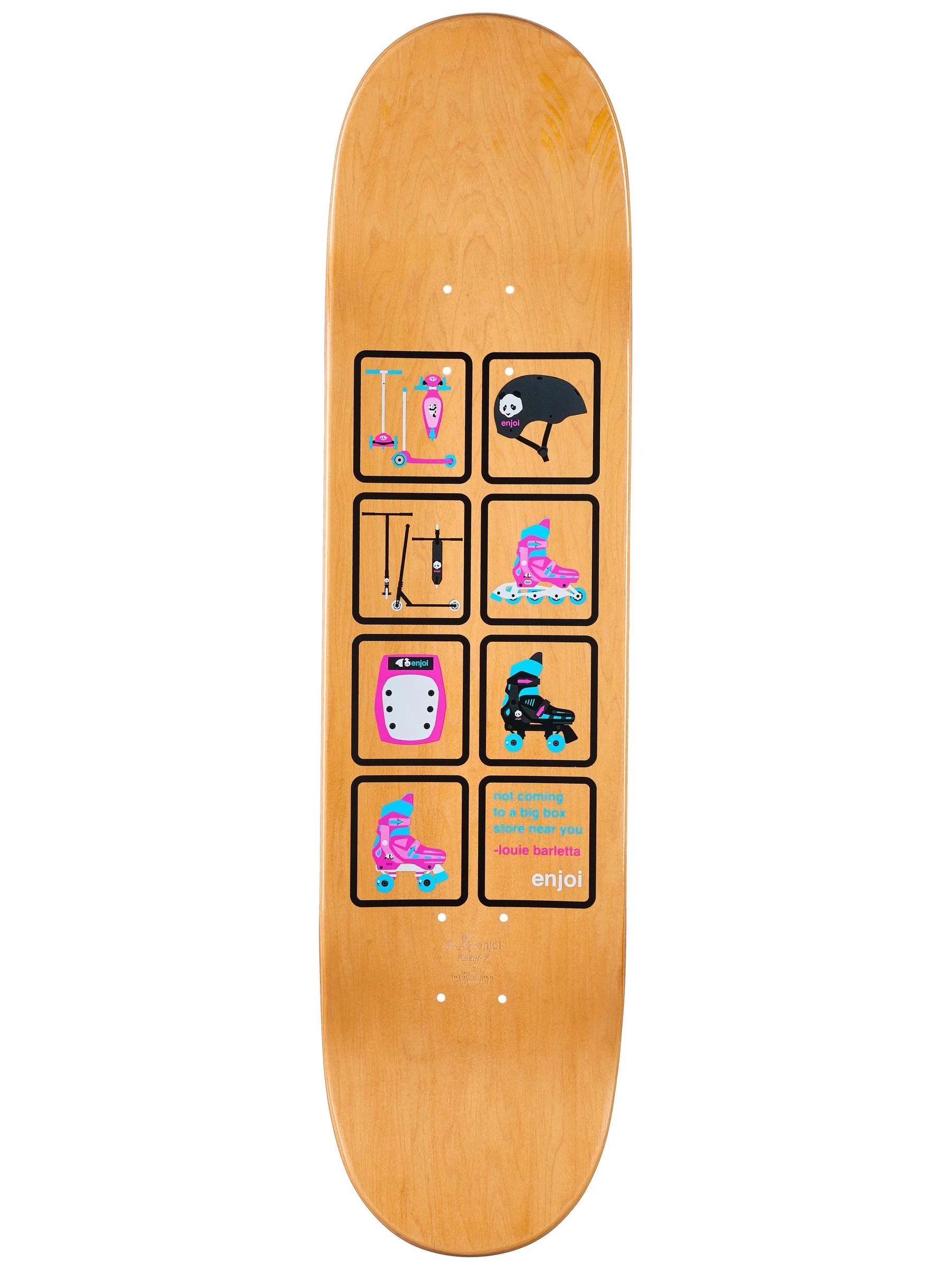 Enjoi Big Box Scooters Skateboard Deck 8.0 x 31.6 – Old Skull Enjoi Big Box Scooters Skateboard Deck 8.0 x 31.6 – Old Skull