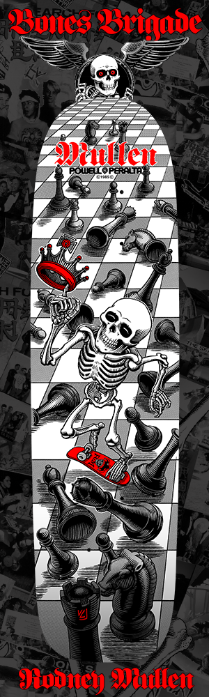 **Pre Order** Powell Peralta Bones Brigade Rodney Mullen Skateboard Deck Old School