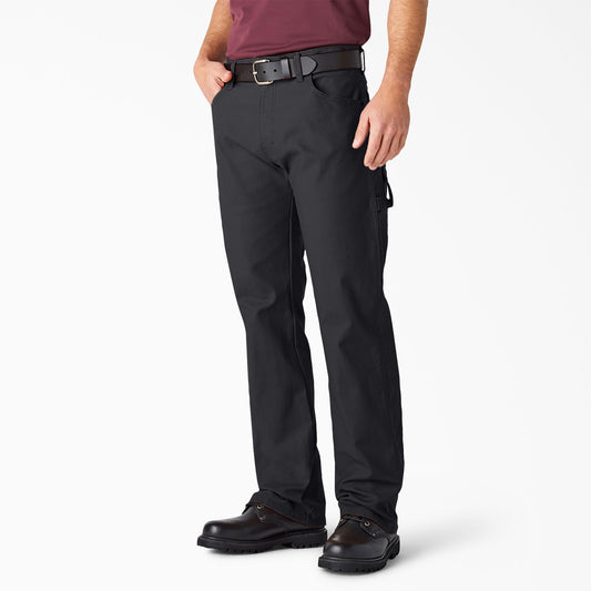 Dickies Duck Utility Relaxed Straight Fit Pants (Rinsed Black)