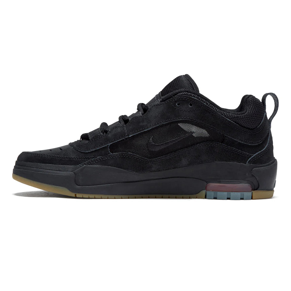Nike SB Air Max Ishod Skateboard Shoes (Black/Black/Black)