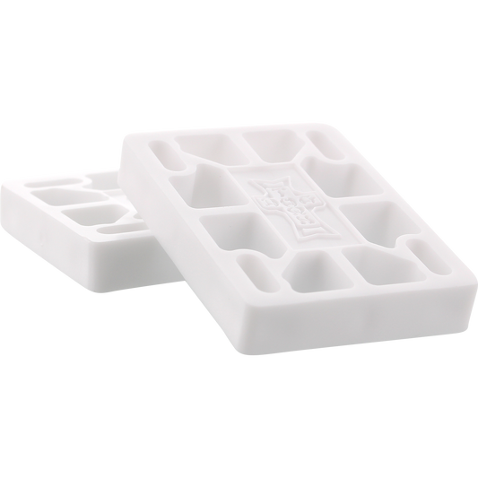 Dogtown Riser Pads 1/2" (White)