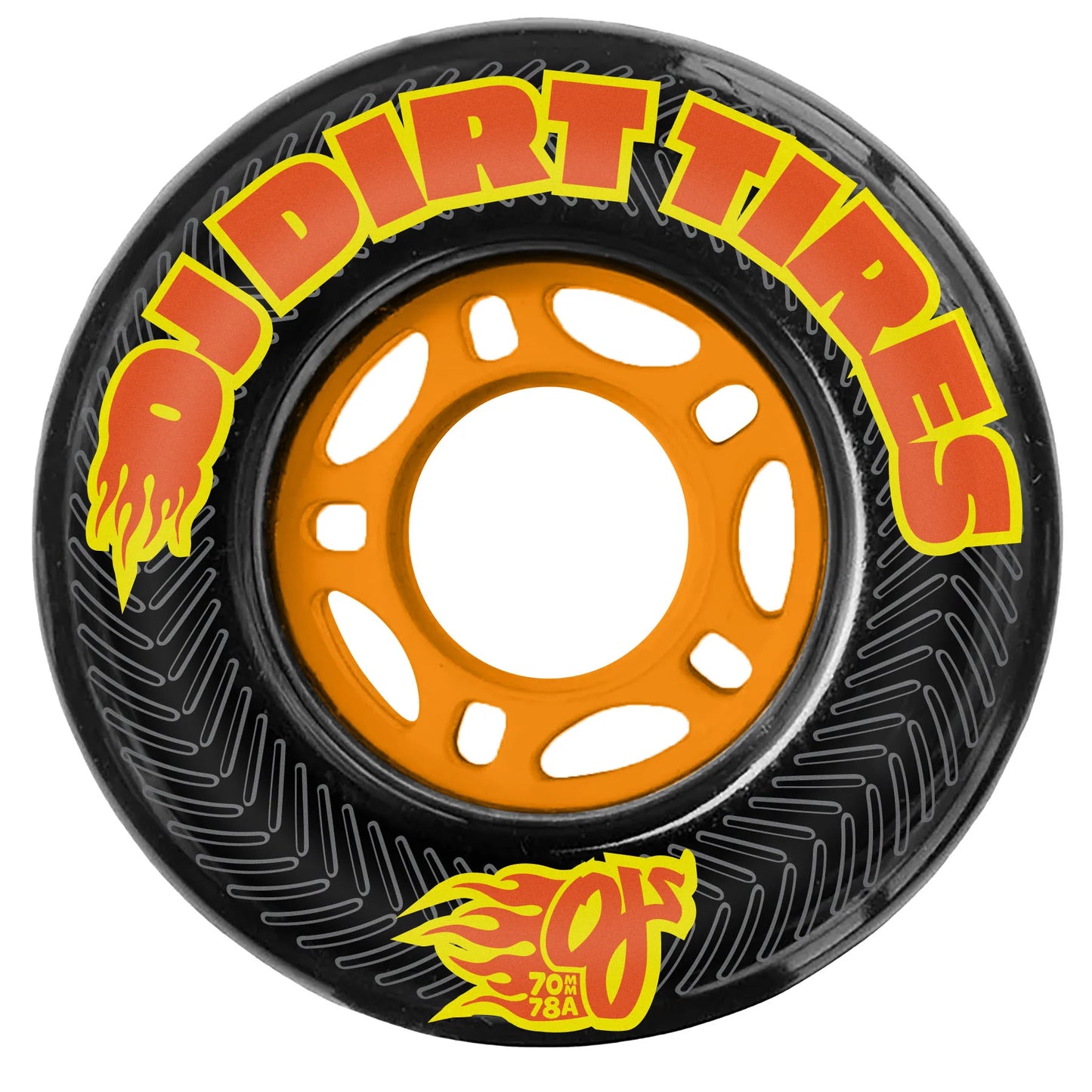 70mm Dirt Tires Thunder Juice 78a OJ Skateboard Wheels