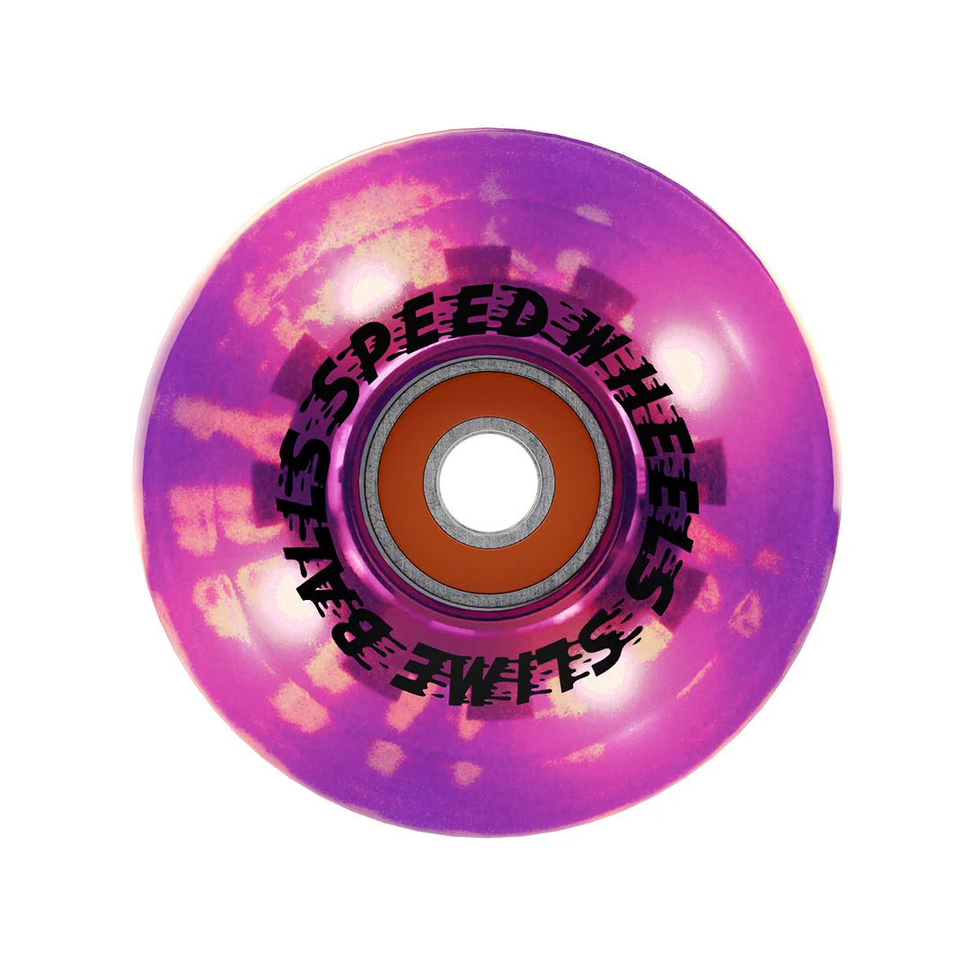 60mm Sam Hitz 78a Slime Balls Light Ups Skateboard Wheels
