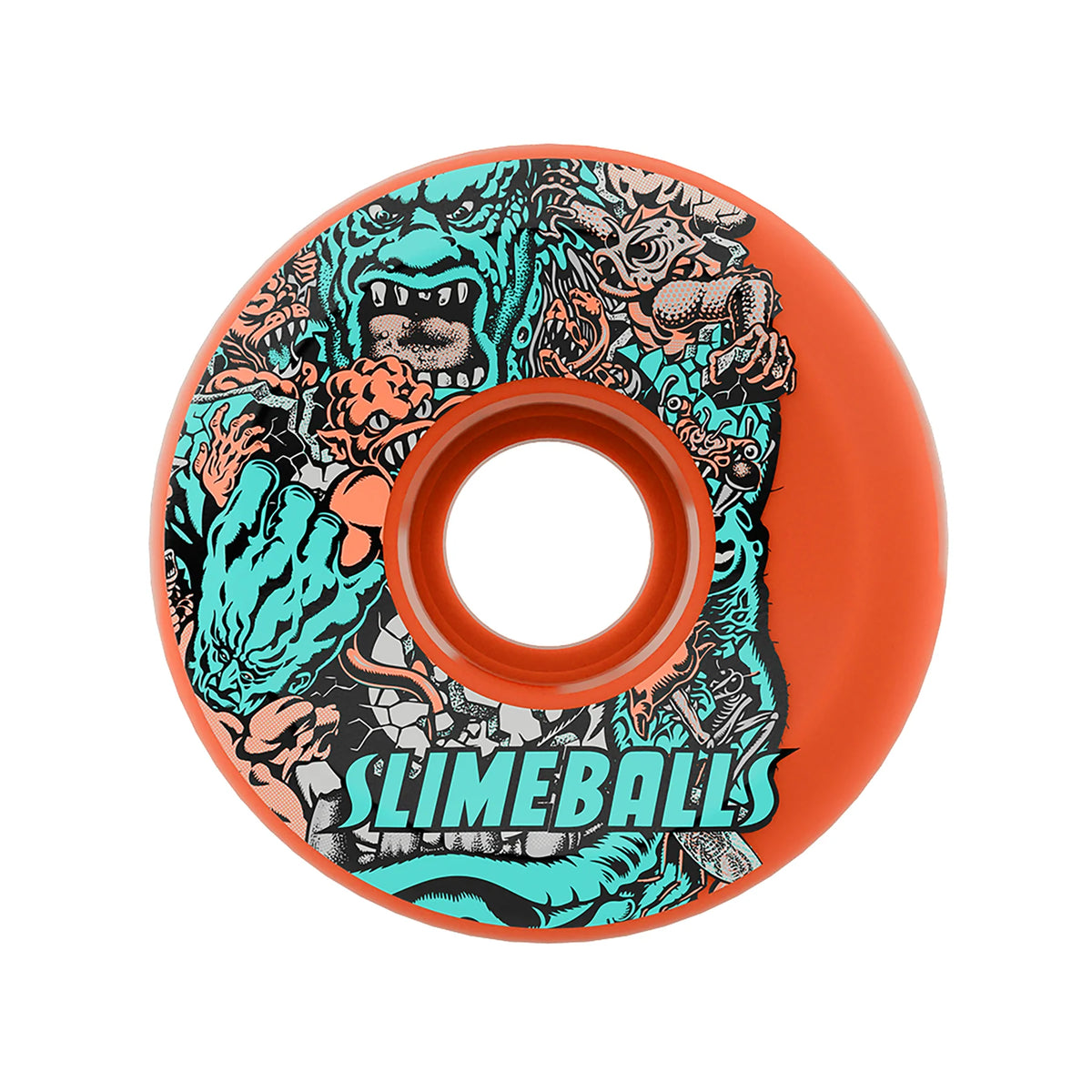 60mm Rob Roskopp Five Reissue 78a OG Slime Slime Balls Skateboard Wheels