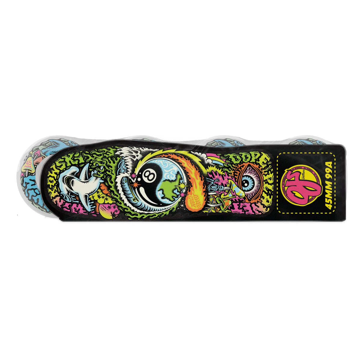 45mm Erick Winkowski Elite Mini Chubbies 99a OJ Skateboard Wheels