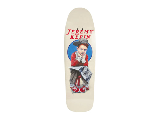 World Industries - Jeremy Klein Black Eye Kid EX7 Slick Skateboard Deck - 9.625" Natural
