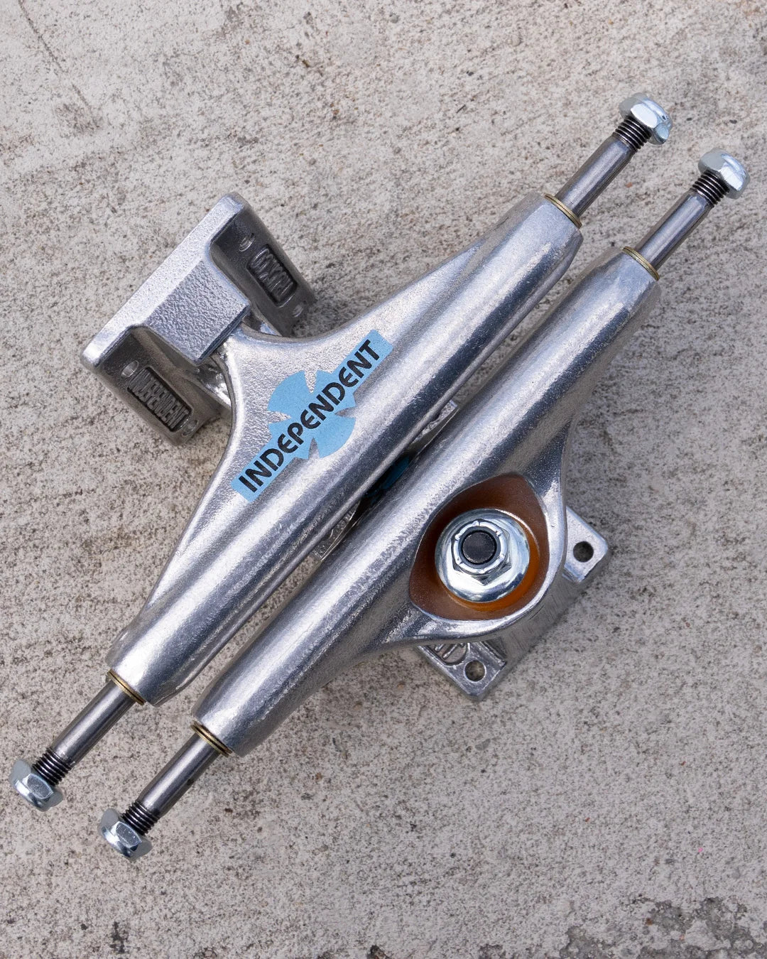 Stage 11 Legacy OGBC Polished Silver Standard Skateboard Trucks Independent (Choose Size)