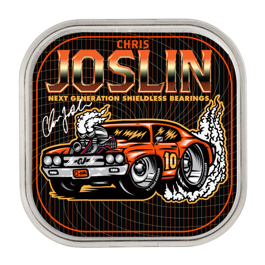 Chris Joslin 6-Ball Raw Bronson Skateboard Bearings