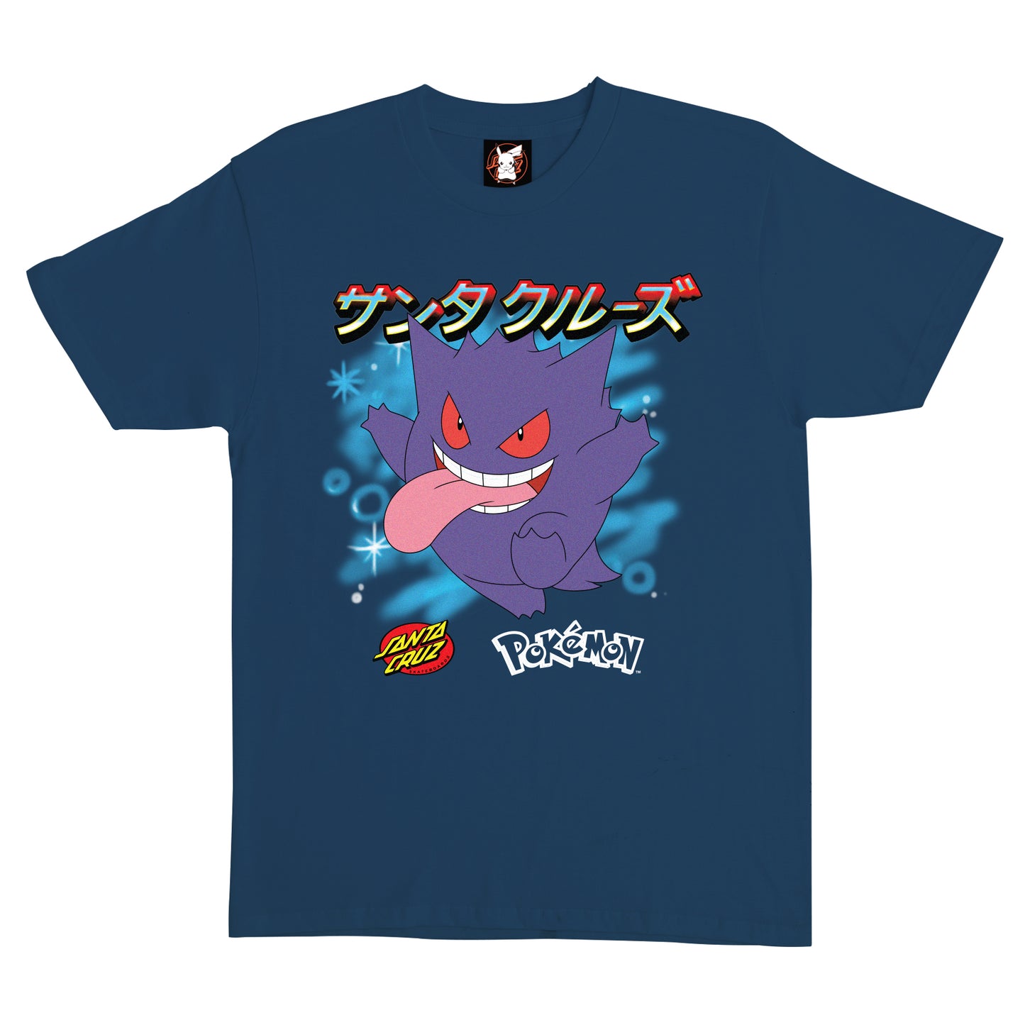 Santa Cruz Pokémon Ghost Type 3 Premium T-Shirt (Saltwater)