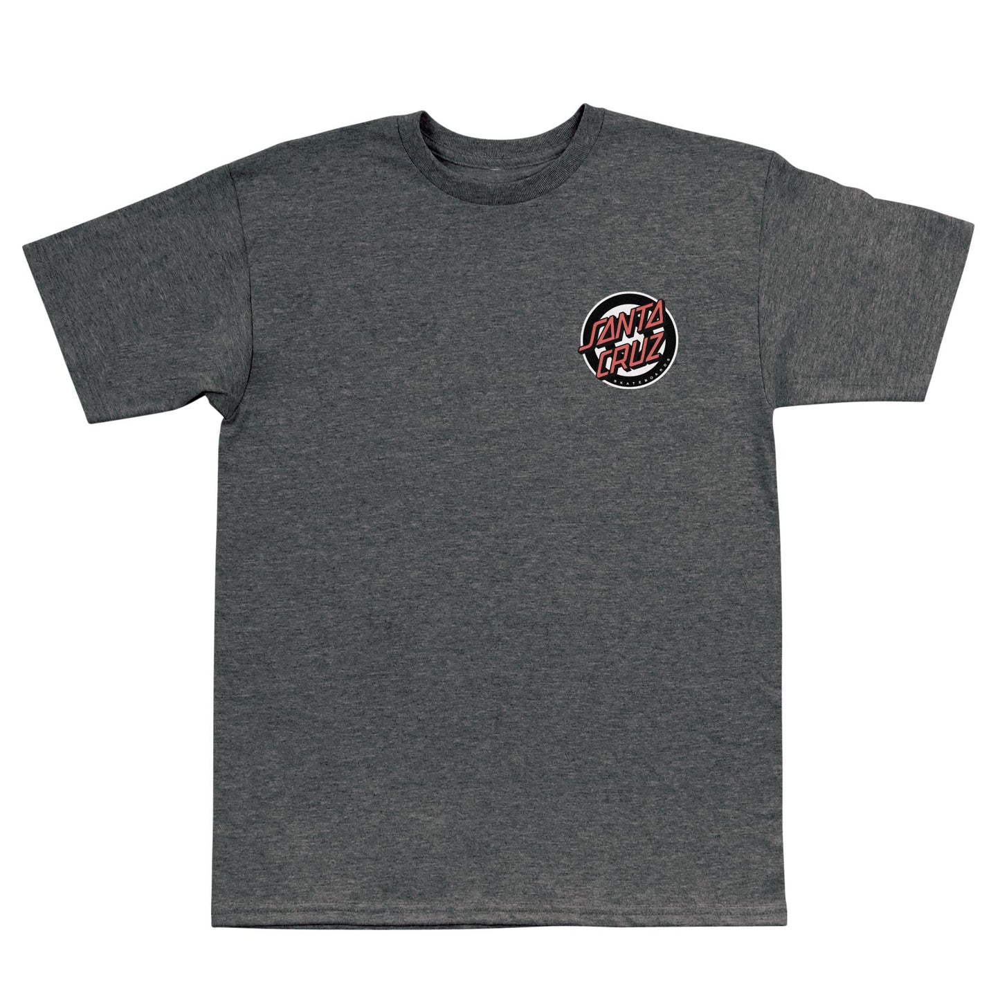 Santa Cruz Roskopp Screaming Target T-Shirt (Dk Hthr)