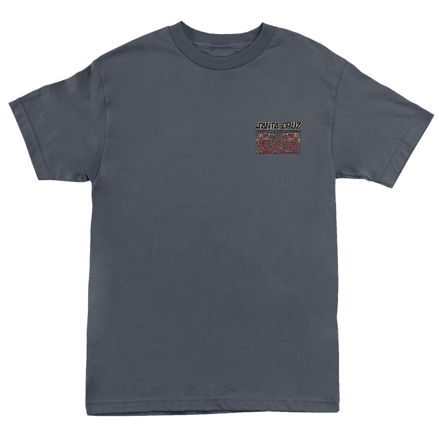 Santa Cruz Dressen Evo Heavyweight T-Shirt (Charcoal)