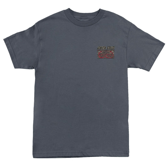 Santa Cruz Dressen Evo Heavyweight T-Shirt (Charcoal)