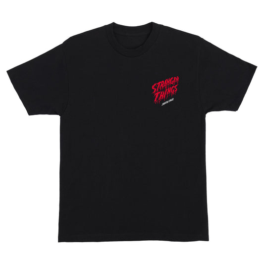 Santa Cruz Stranger Things Eddie Slasher T-Shirt (Black)