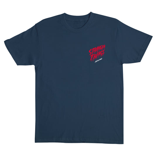 Santa Cruz Stranger Things Eddie Slasher T-Shirt (Blue Dusk)