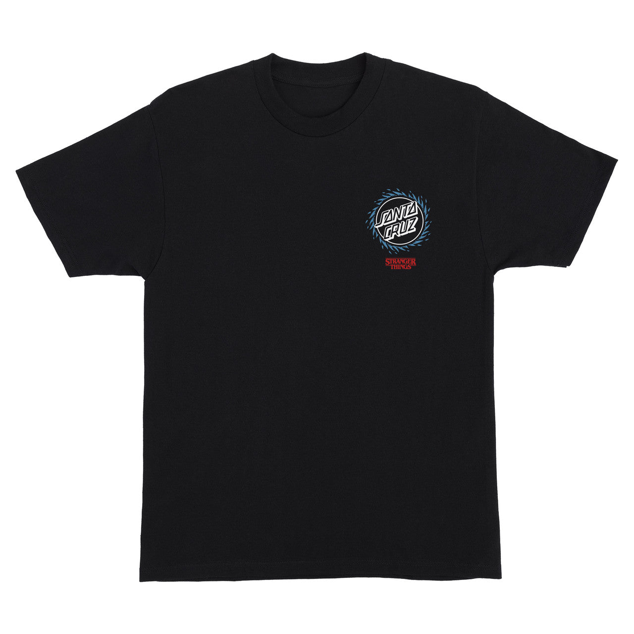 Santa Cruz Stranger Things Hellfire Pit T-Shirt (Black)