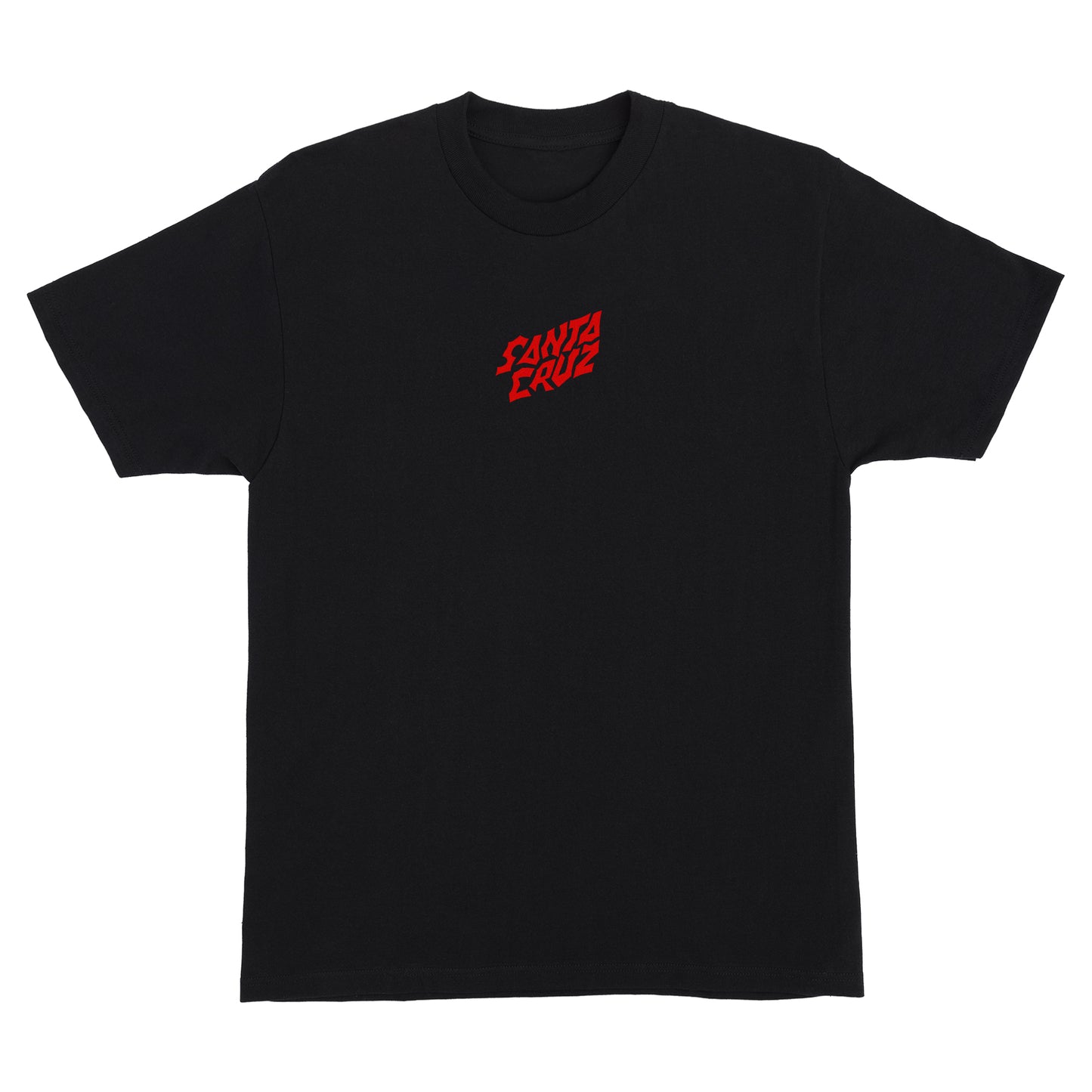 Santa Cruz Stranger Things Screaming Lights T-Shirt (Black)