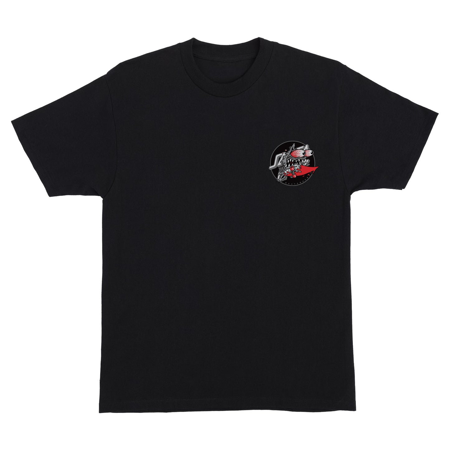 Meek Slasher Box S/S Heavyweight T-Shirt Black Santa Cruz