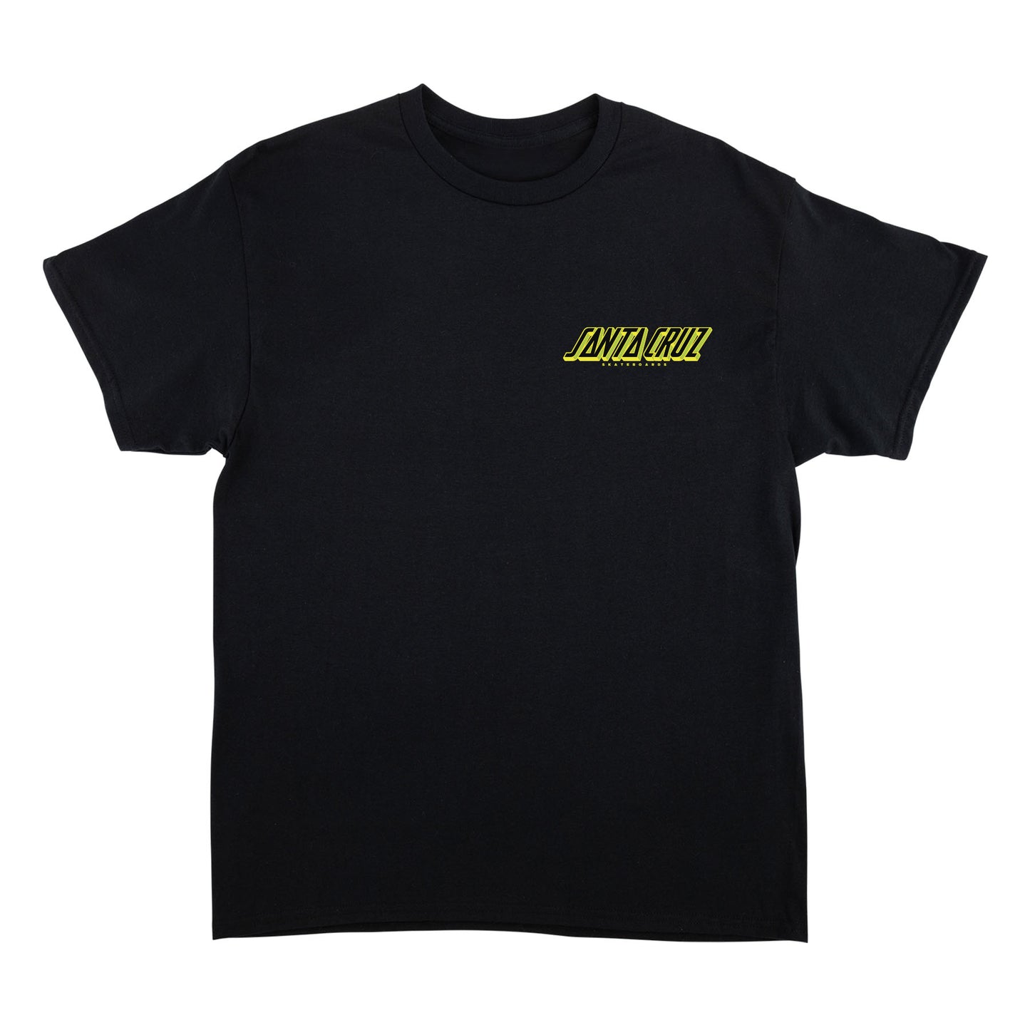 Roskopp Cruz Control S/S Heavyweight T-Shirt Black Santa Cruz