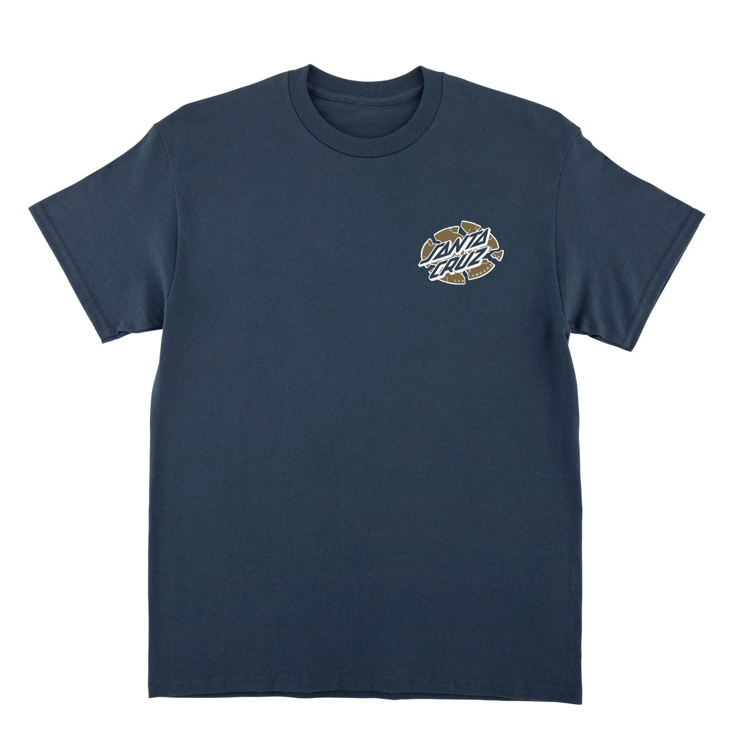 Grabke Exploding Dot Santa Cruz T-Shirt - Blue Dusk