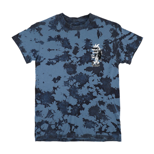 Check Gremlin Heavyweight T-Shirt Iced Navy Santa Cruz