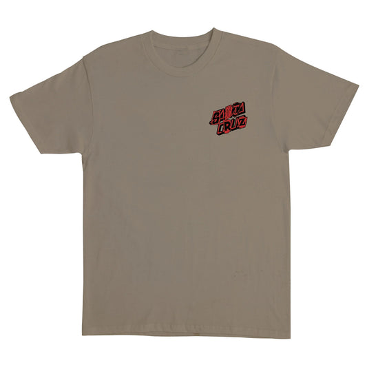 Pay Off Dot Heavyweight T-Shirt Prairie Dust Santa Cruz