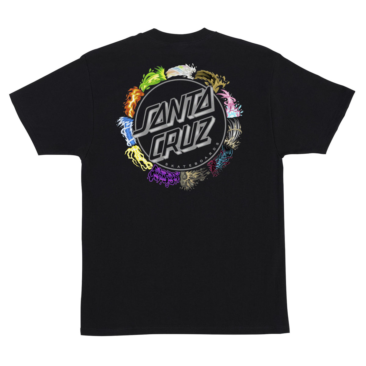 Pokémon Power Dot S/S Heavyweight T-Shirt Santa Cruz - Black