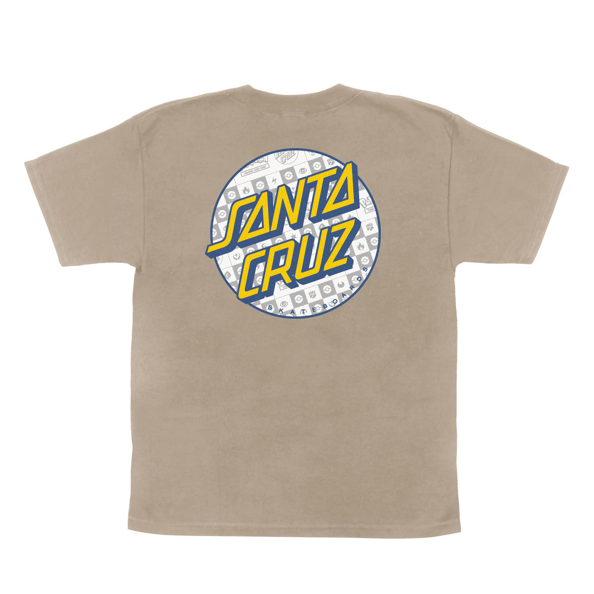 Pokémon Energy Dot "YOUTH" S/S Midweight T-Shirt Santa Cruz - Sand