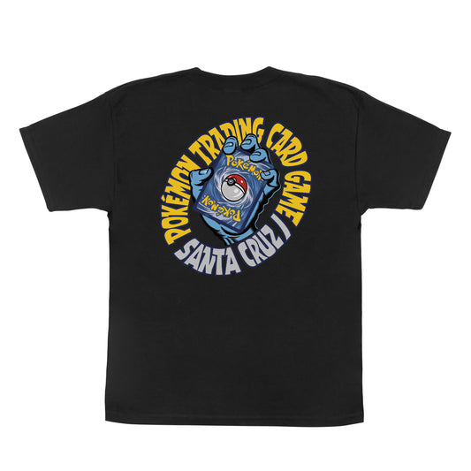 Pokémon TCG Hand "YOUTH" S/S Midweight T-Shirt Santa Cruz - Black