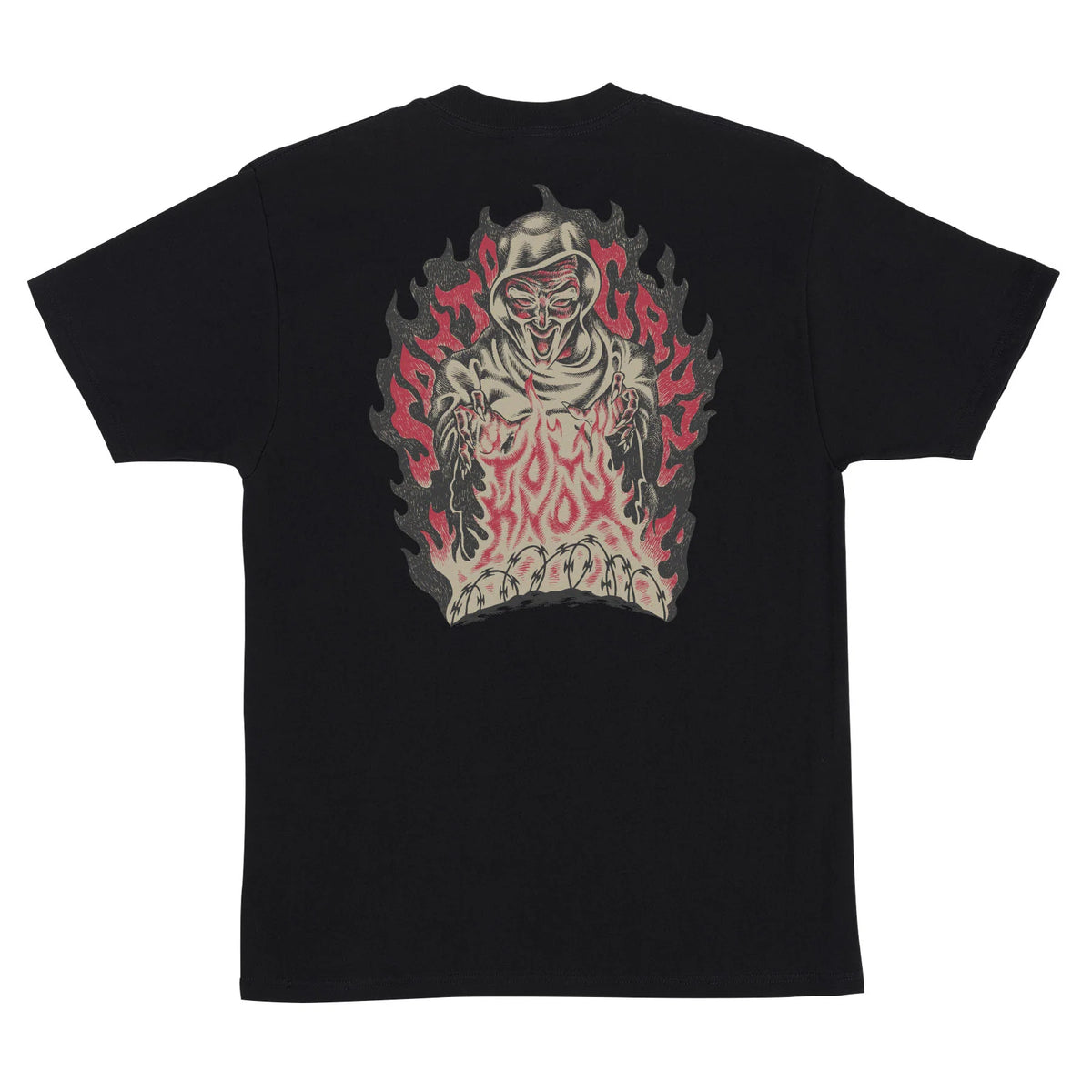 Knox Razor Pit Mens Santa Cruz T-Shirt  Standard Fit - Black