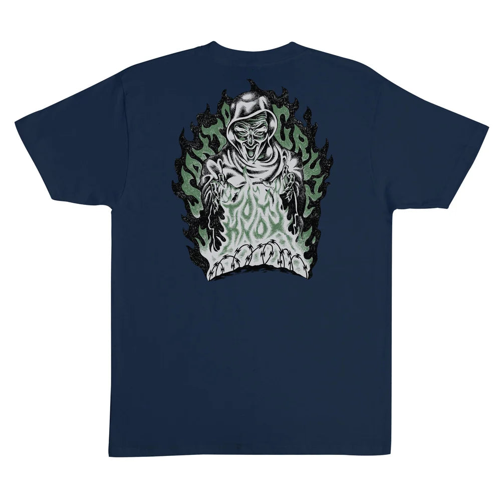 Knox Razor Pit Mens Santa Cruz T-Shirt  Standard Fit -Harbor Blue