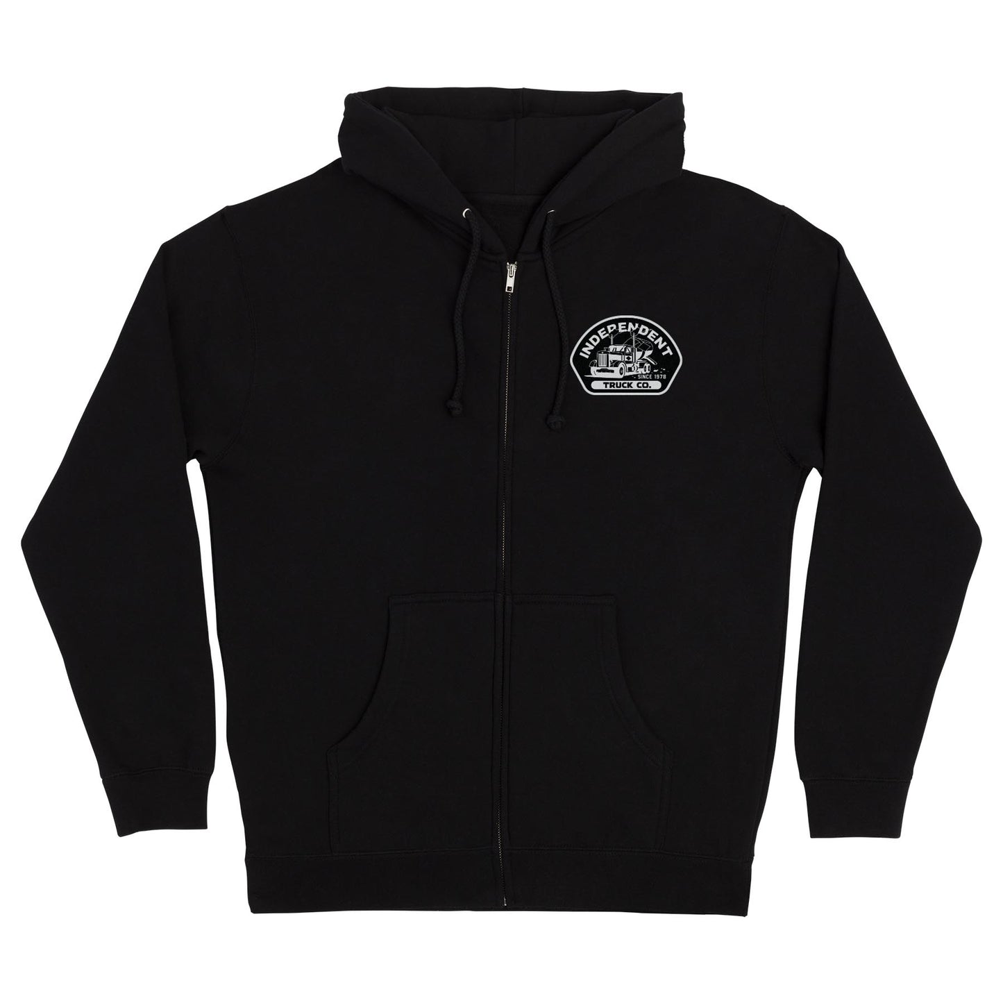 Independent Trucking Zip Up Hoodie (Black)