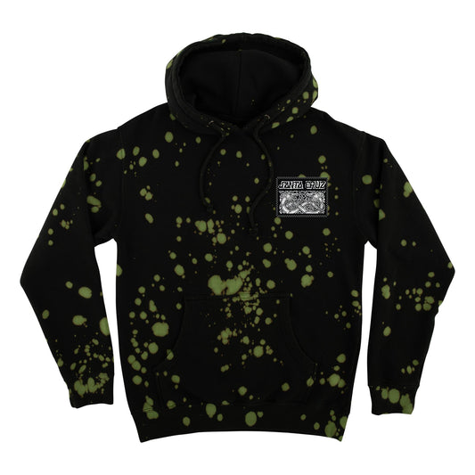 Santa Cruz Dressen Celtic Dogs P/O Hoodie (Black Toxic Splatter)