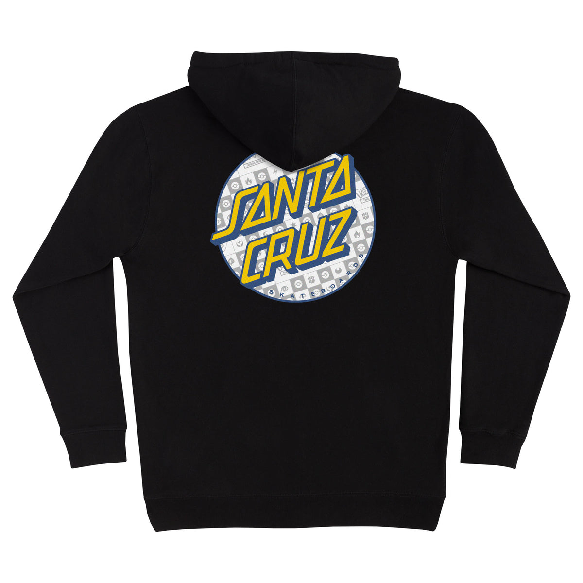 Pokémon Energy Dot P/O Hooded Midweight Sweatshirt Santa Cruz - Black