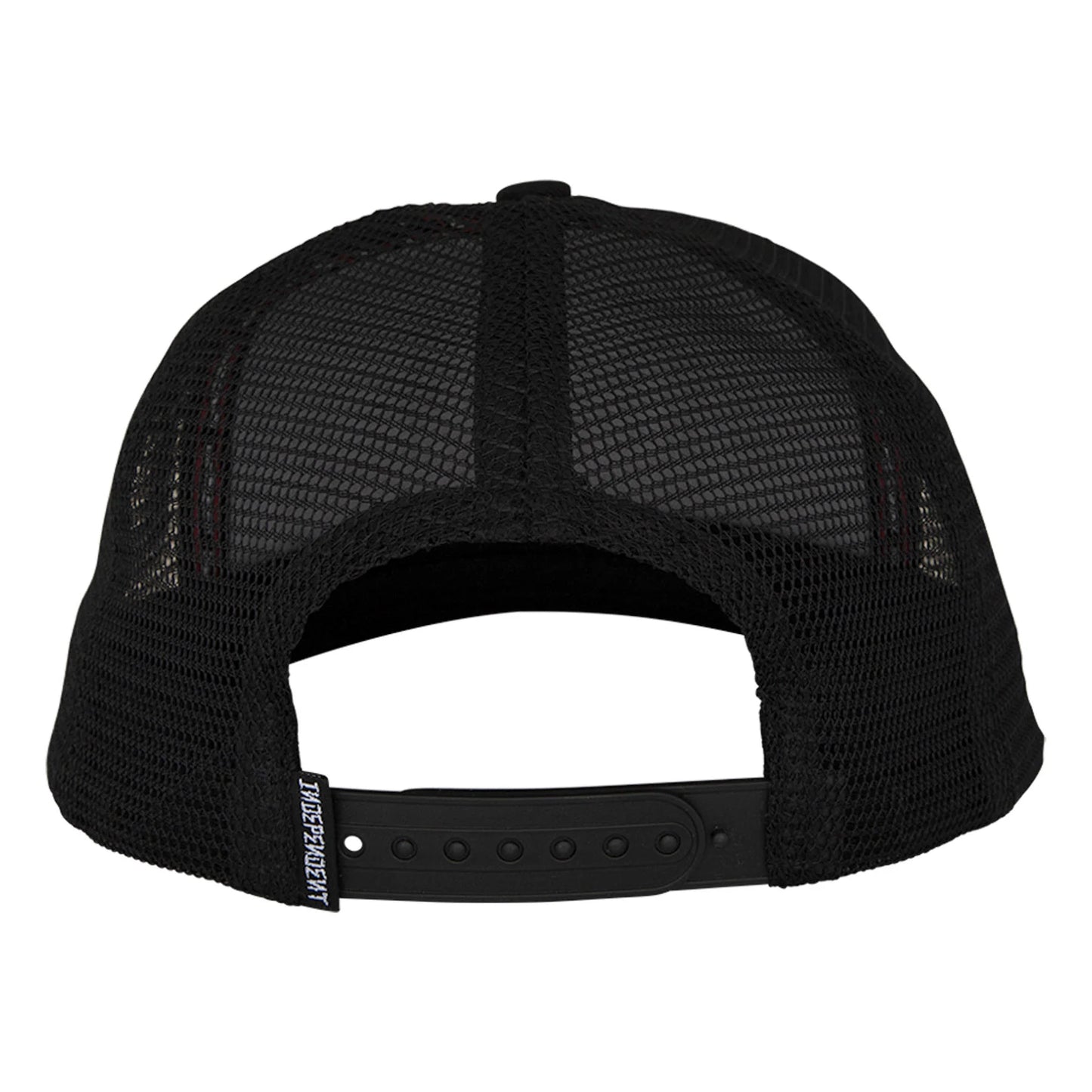 Independent Dressen Skull Rose Snapback Structured Hat - Black