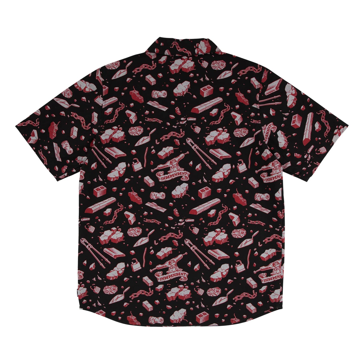 Under The Bridge Pattern Independent Mens Shirt
