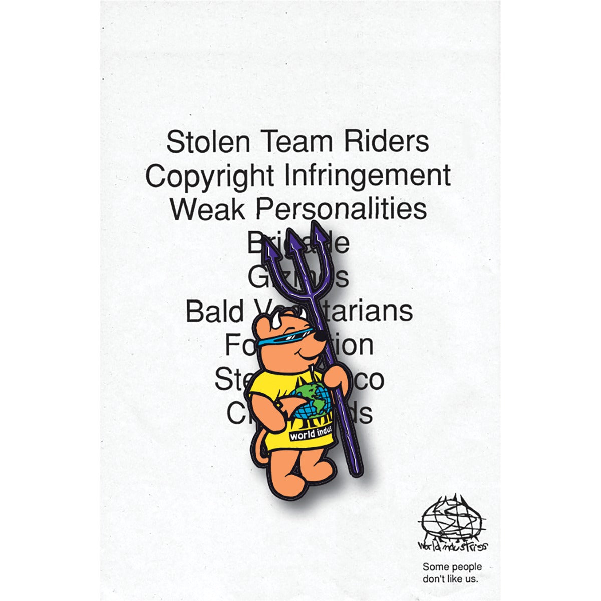 World Industries Skateboards Rocco III Pin