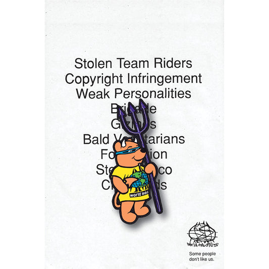 World Industries Skateboards Rocco III Pin