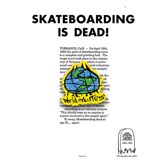 World Industries Skateboards Scribble Pin