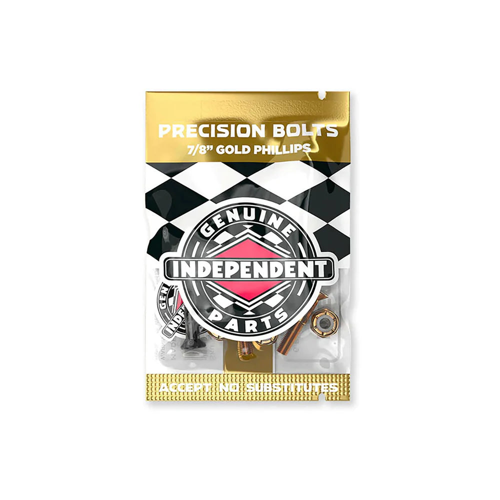 Independent Genuine Parts 7/8" Phillips Hardware (Black & Gold)